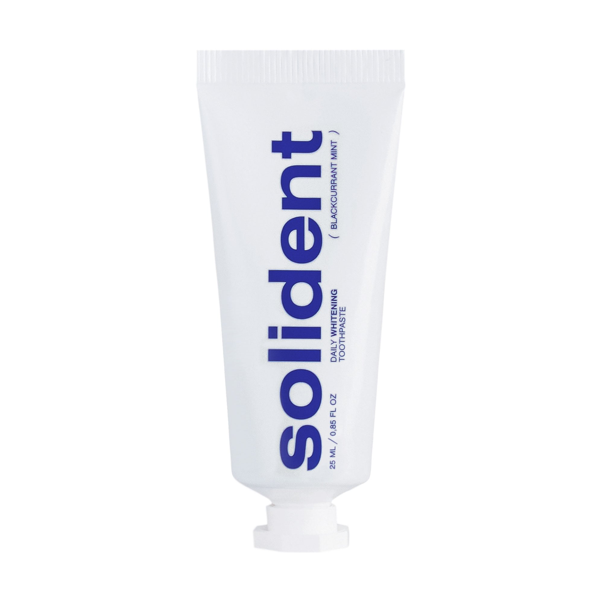 Щоденна відбілювальна зубна паста Solident Daily Whitening Toothpaste Смородина-м'ята, 25 мл