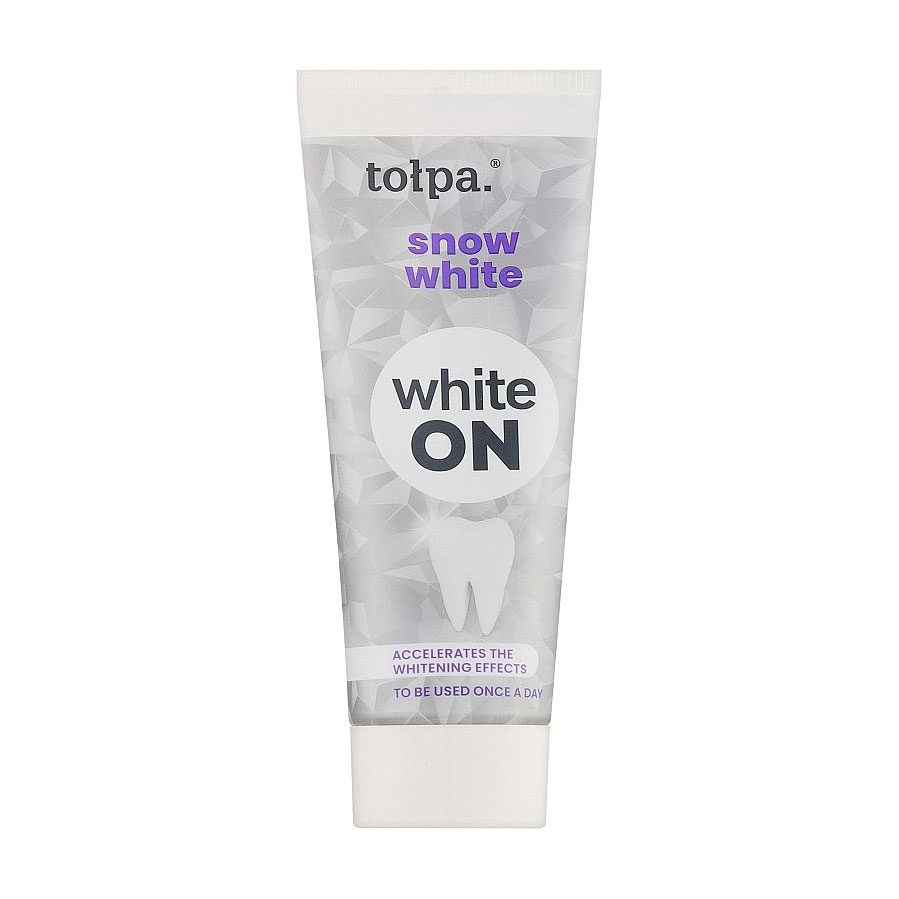 Уцінка! Відбілювальна зубна паста Tolpa White On Snow White Toothpaste, 50 мл